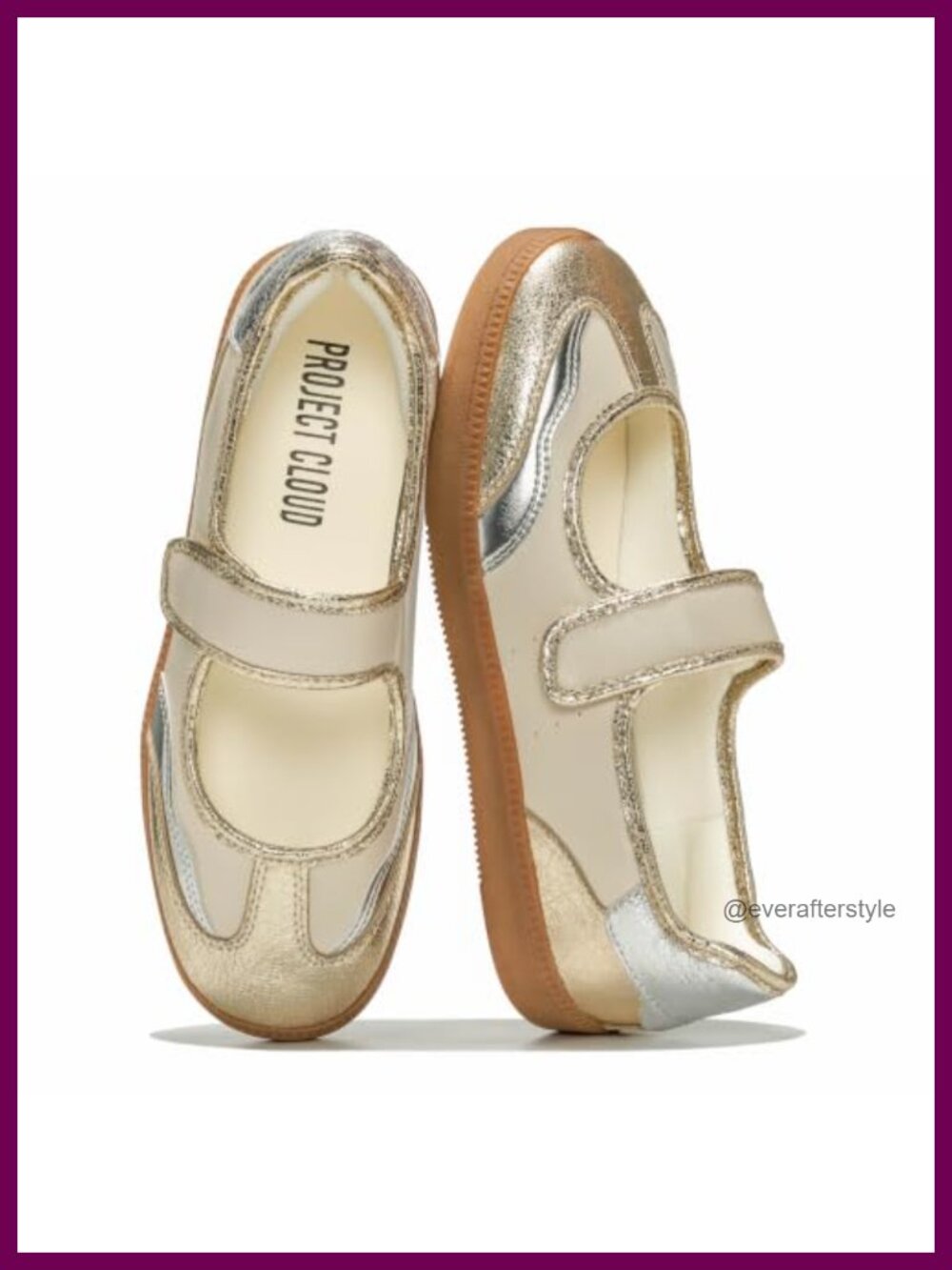 Mary Jane Flats Women Comfortable Fashion Sneakers SmartFoam Slip-Resistant